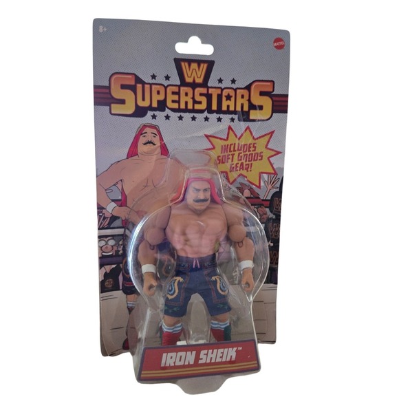 Mattel Other - Mattel Action Figure Men 6in Blue WWE Superstars Series 14 Iron Sheik